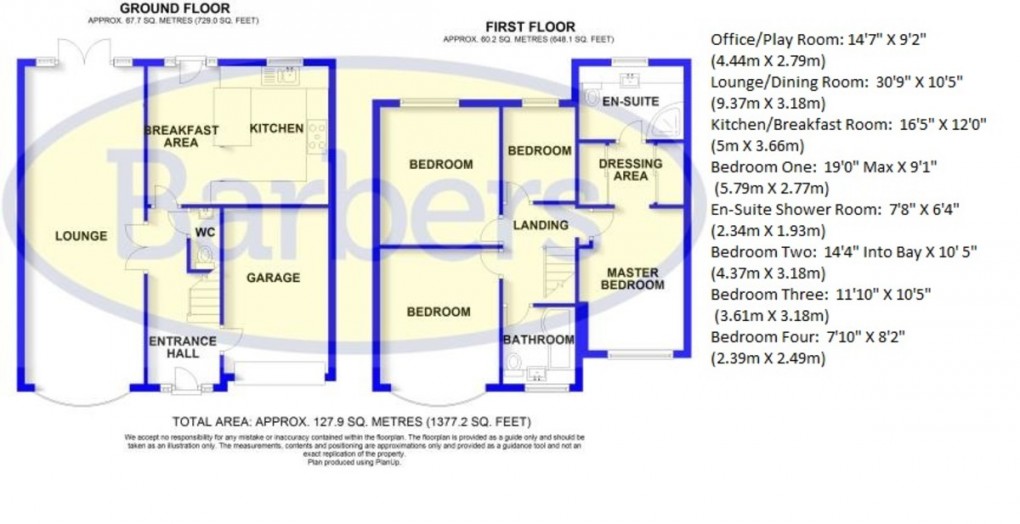 Floorplan for Summerhouse Grove, Newport