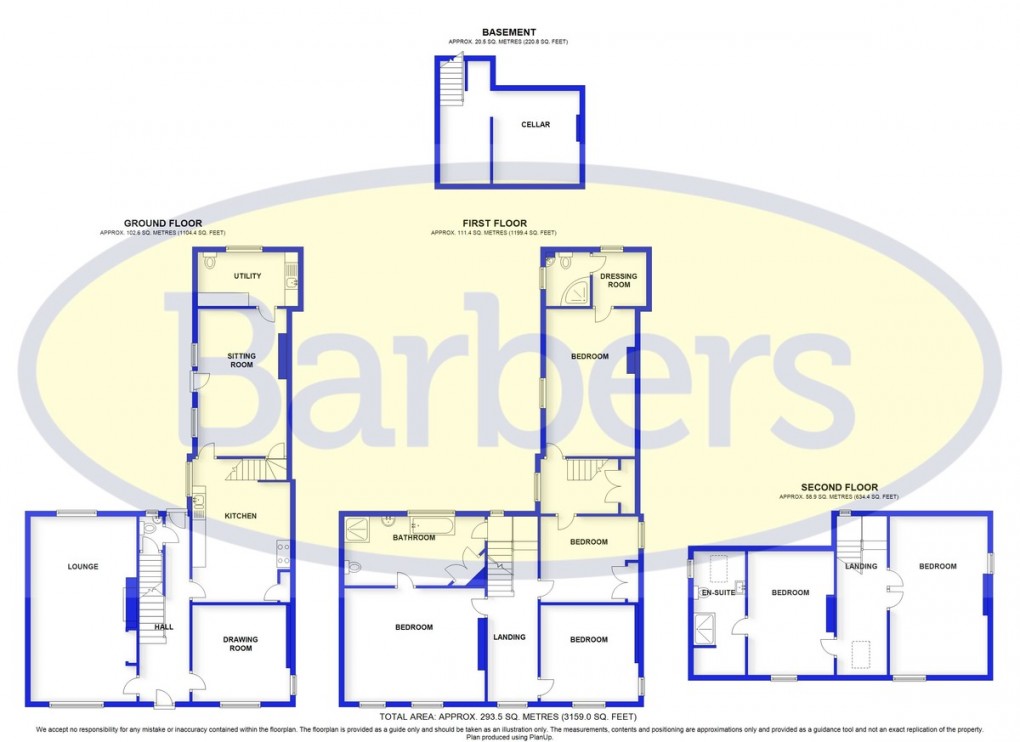 Floorplan for St. Marys Street, Whitchurch