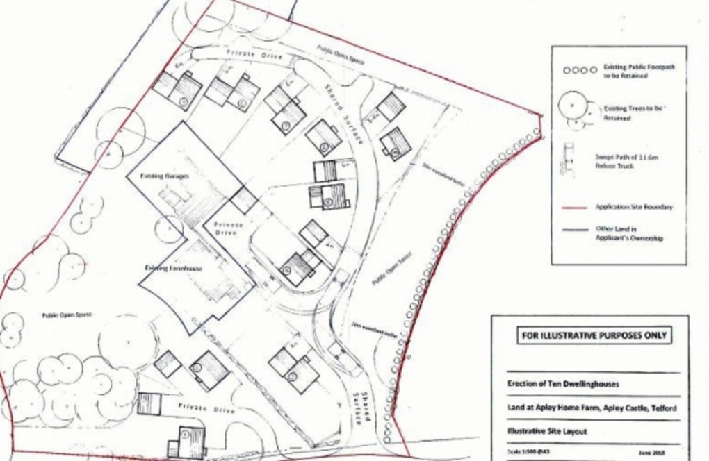 Floorplan for Land at Apley Home Farm, Apley Castle, Telford