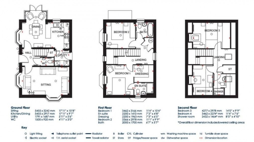 Floorplan for The Damsons, Market Drayton
