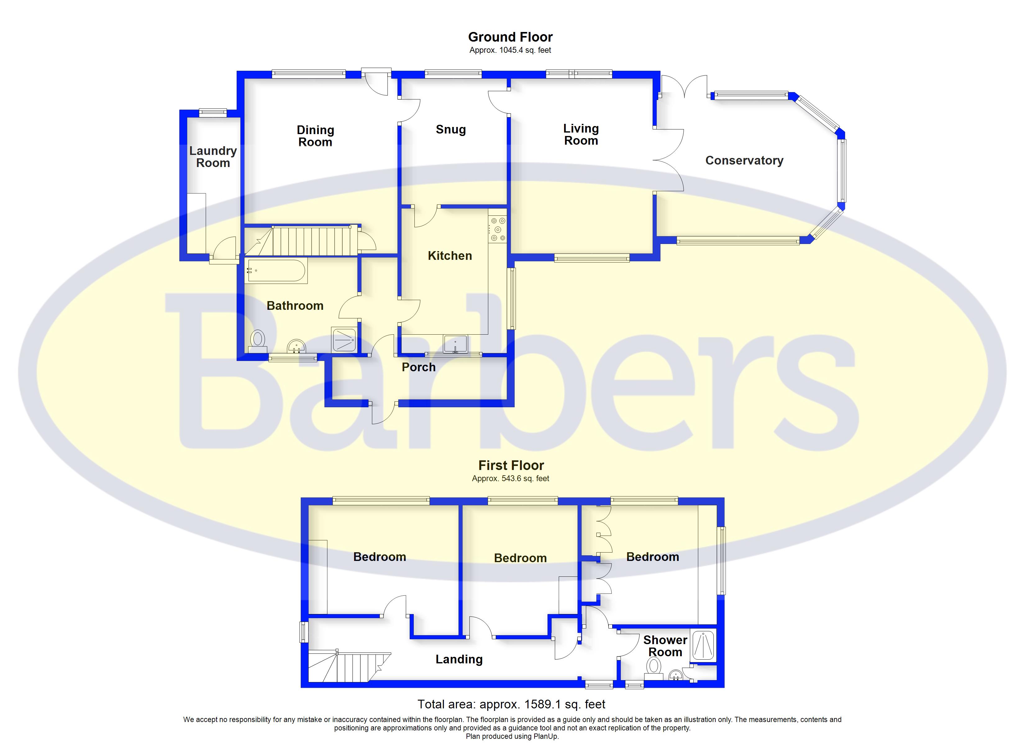 Floorplans For Broughall, Whitchurch