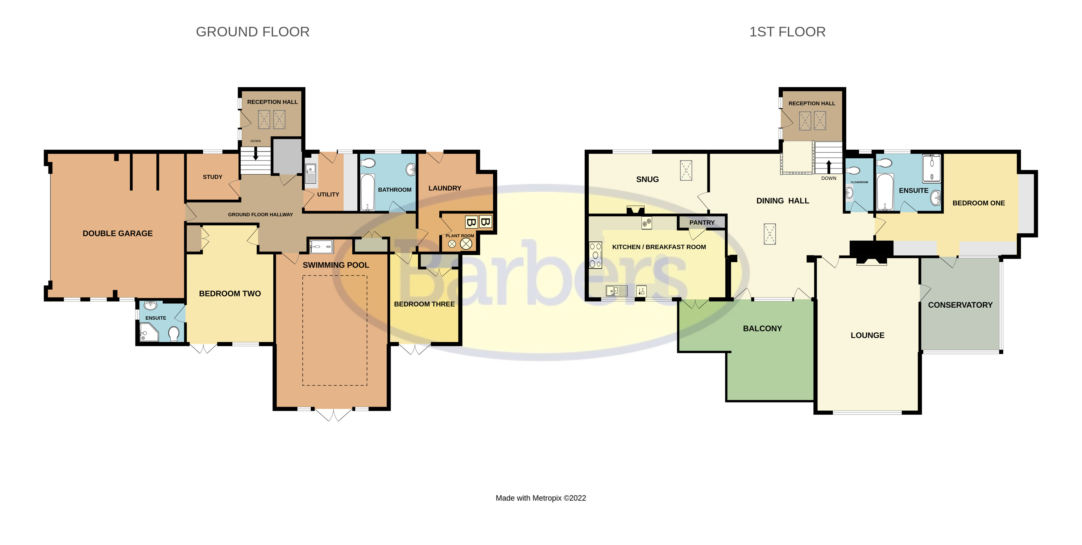 Floorplans For Edwards Close, Briggs Lane, Pant, Oswestry, SY10 8PS.