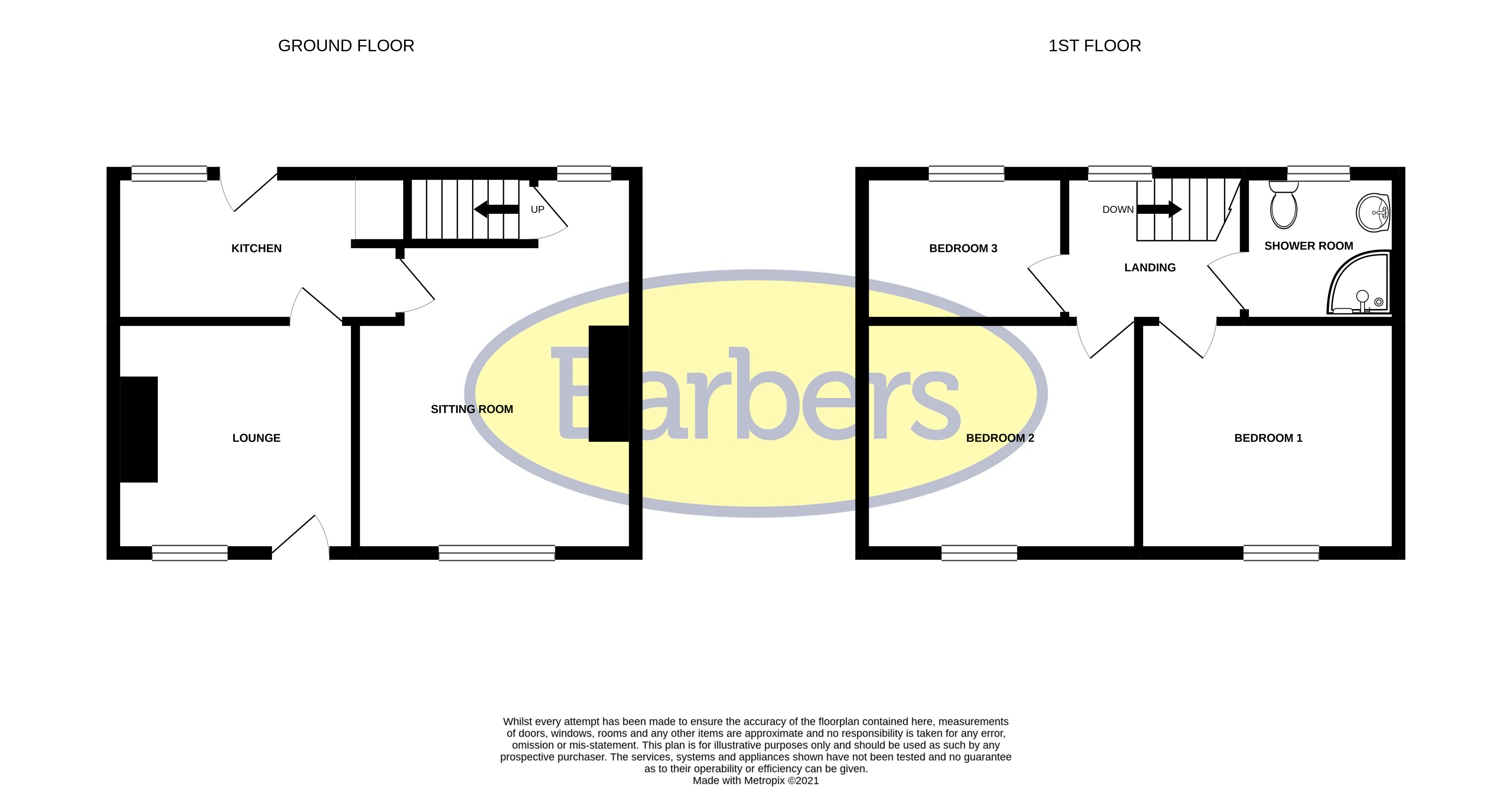 Floorplans For Chester Road, Whitchurch