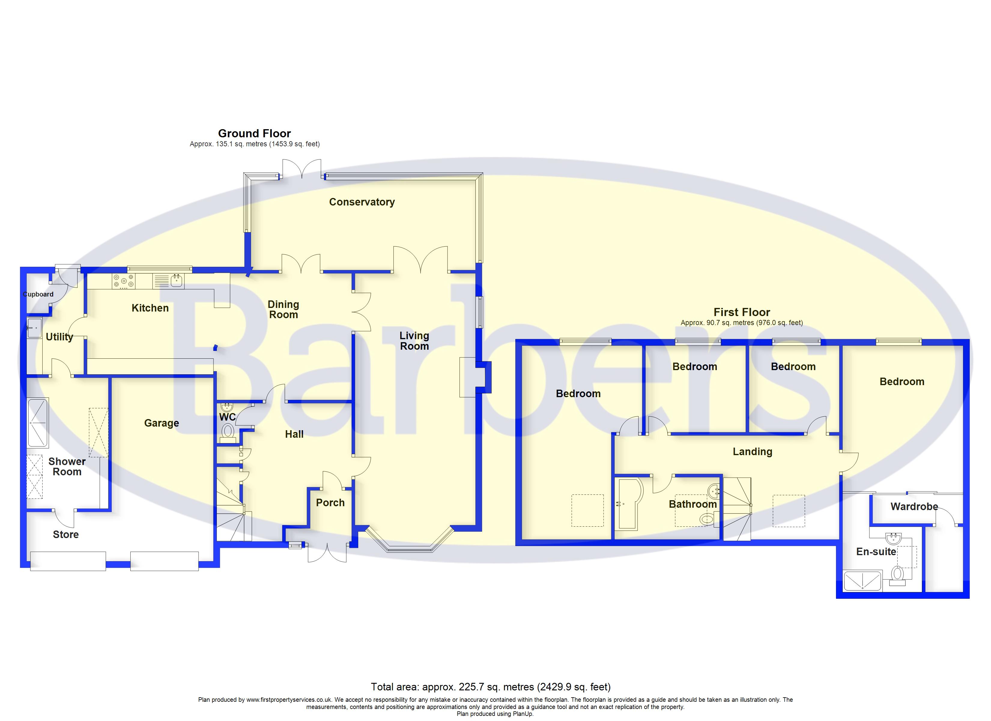 Floorplans For Moreton Street, Prees