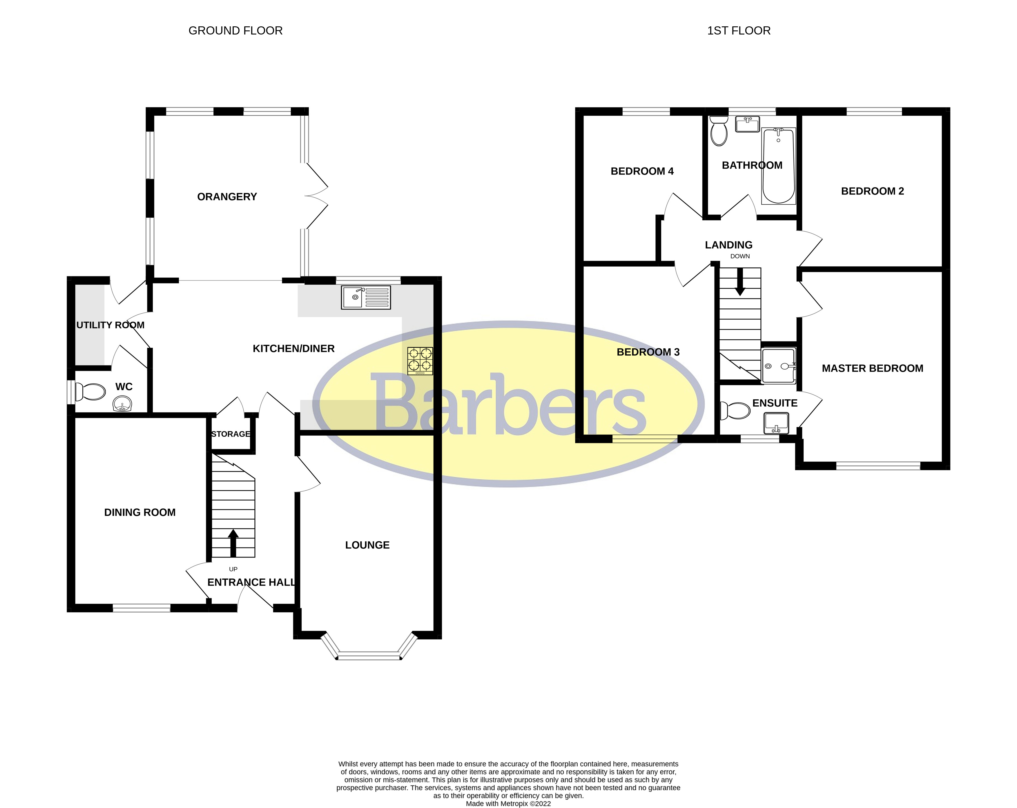 Floorplans For Mainwaring Drive, Whitchurch