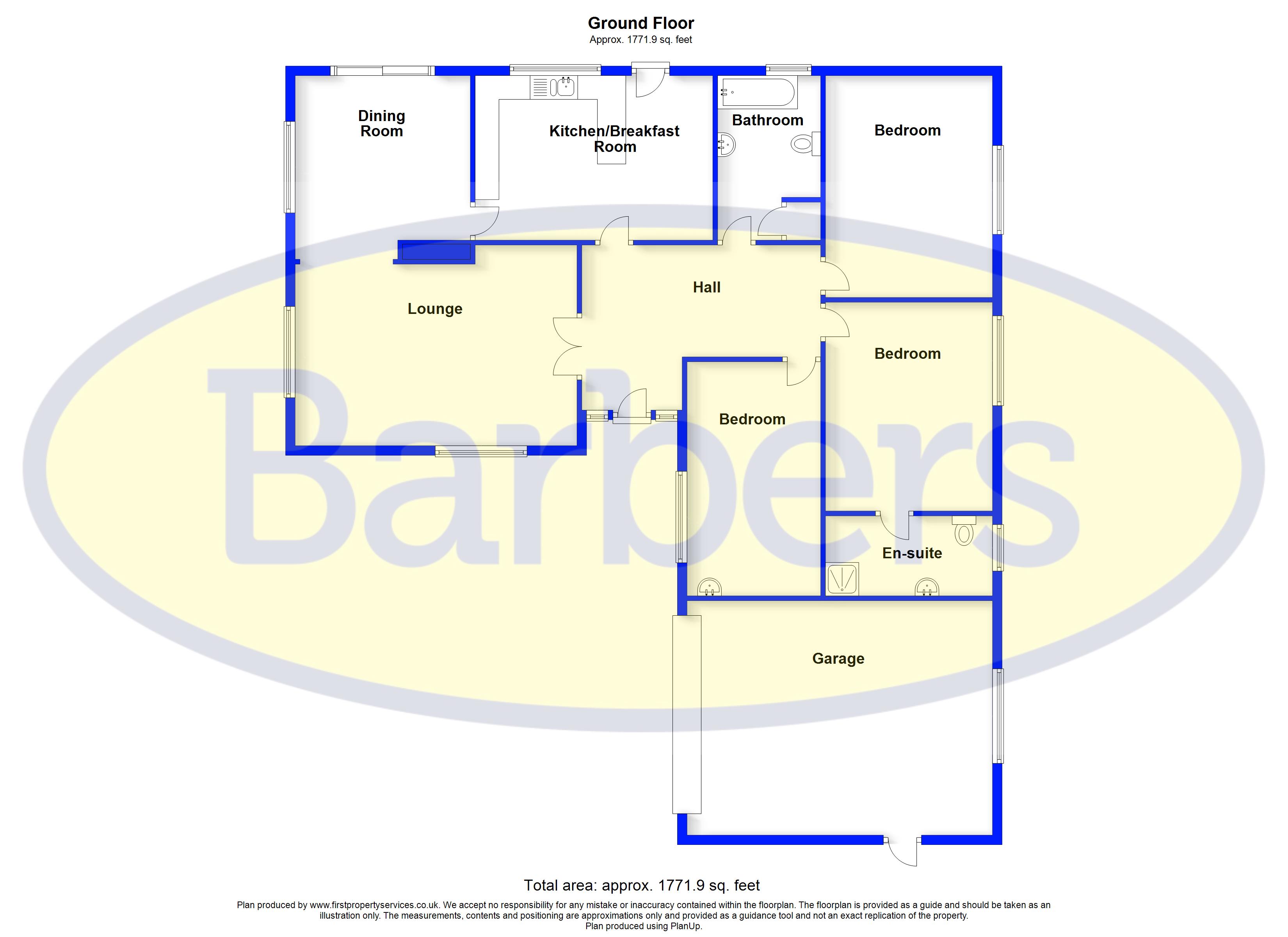 Floorplans For Terrick, Whitchurch