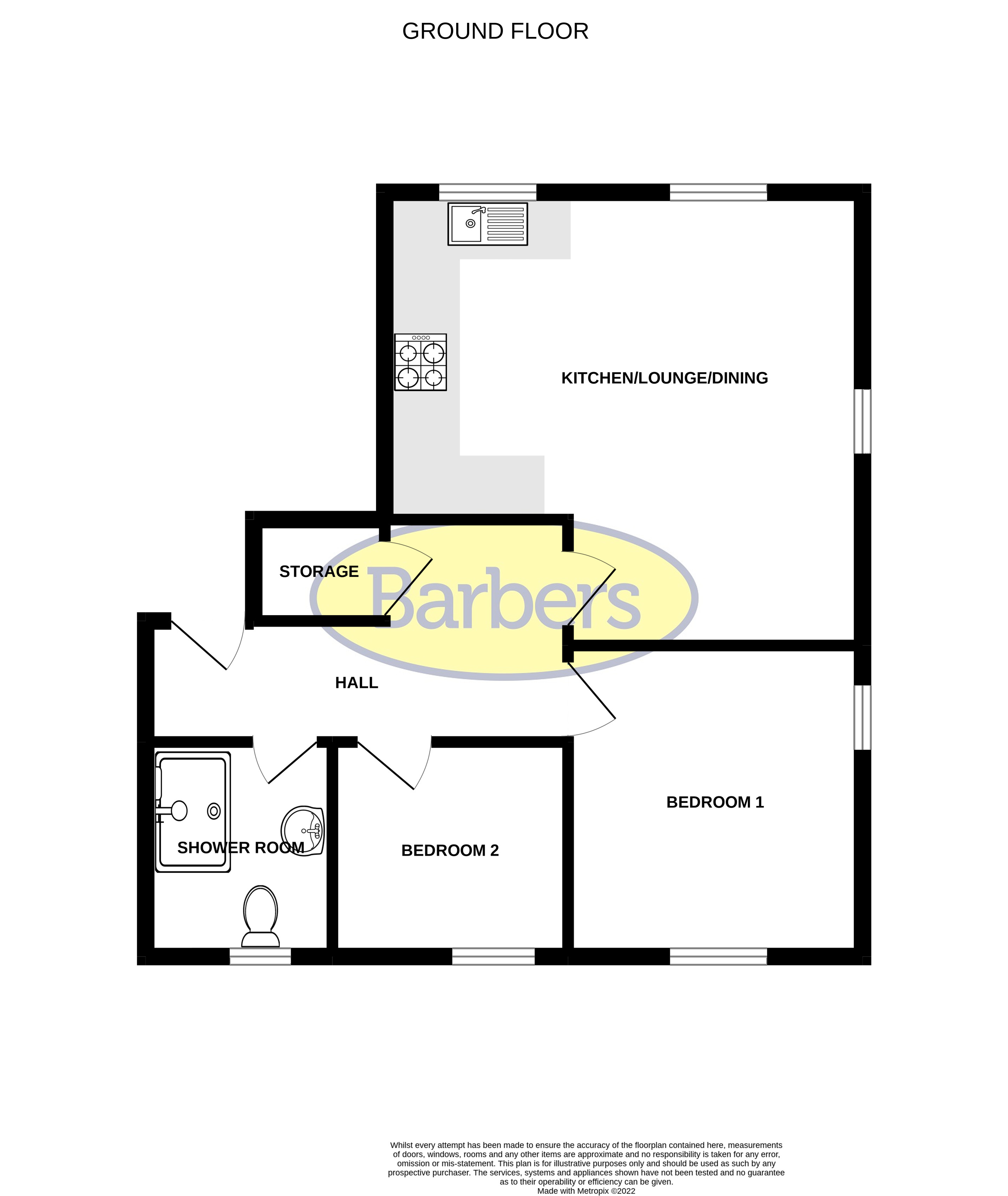 Floorplans For Earl Edwin Mews, Whitchurch