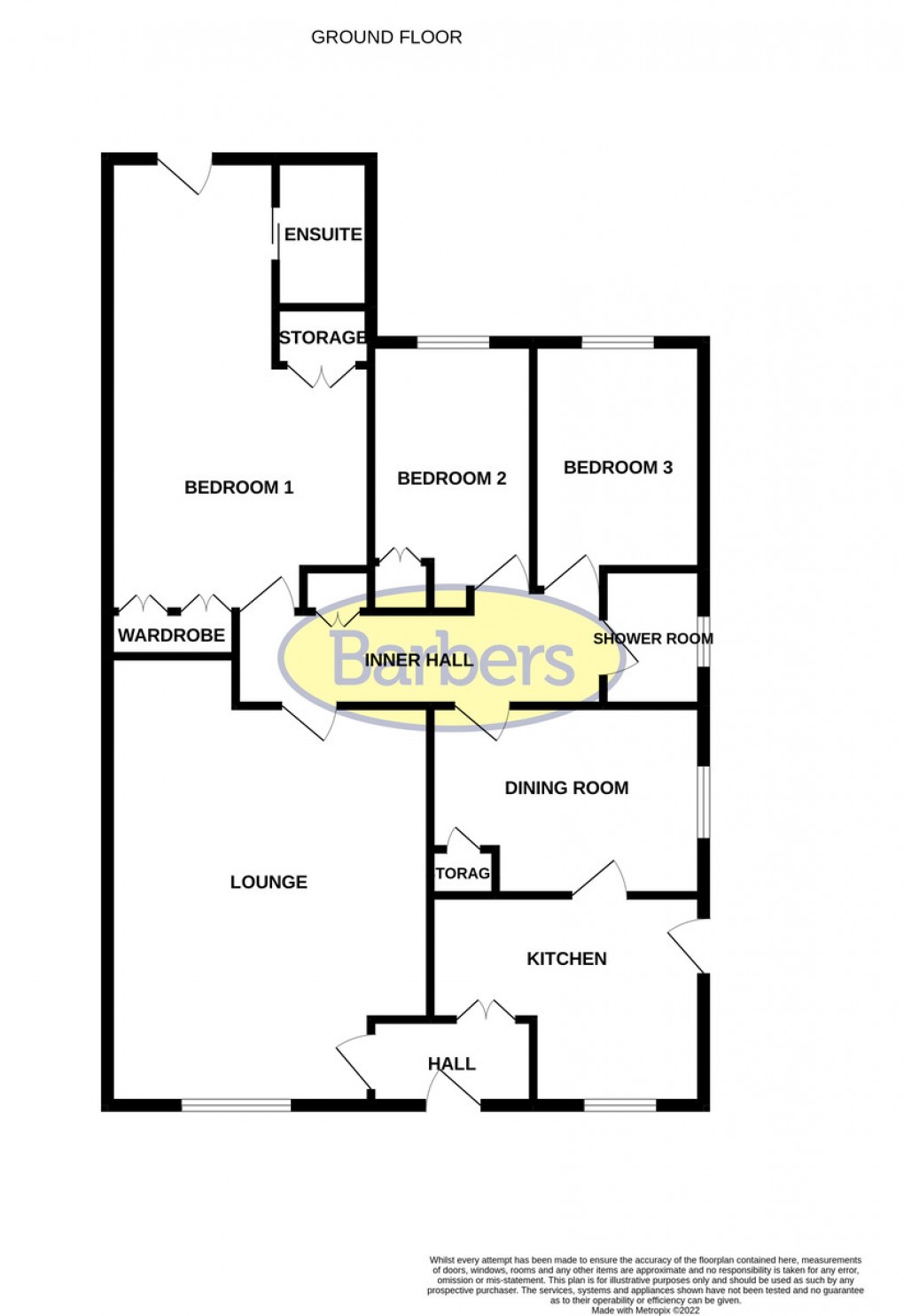 Floorplan for Wrexham Road, Whitchurch