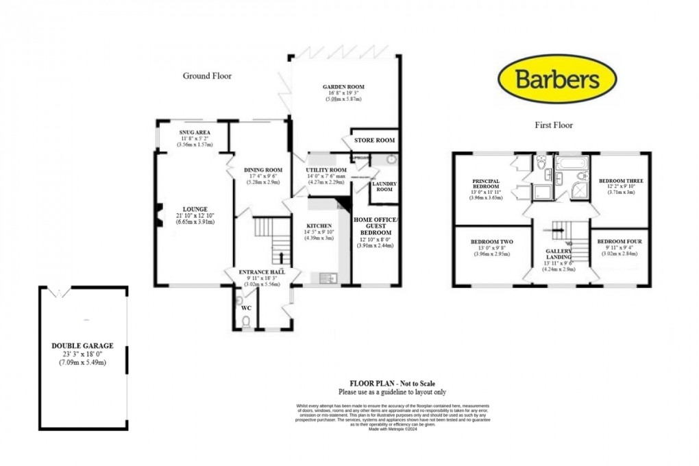 Floorplan for Adderley Road, Market Drayton