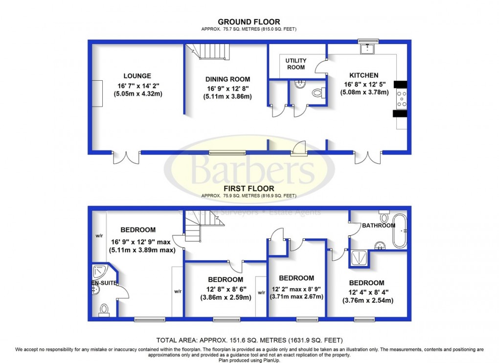 Floorplan for Gnosall, Stafford