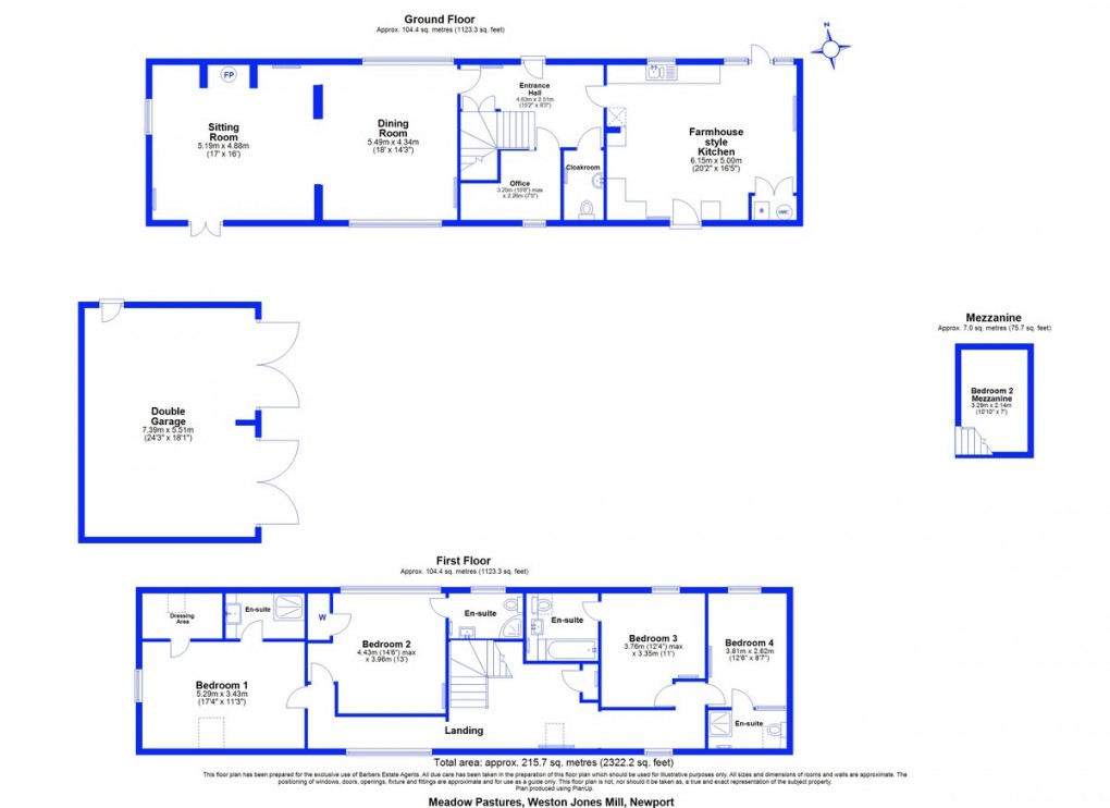 Floorplan for Weston-jones, Newport