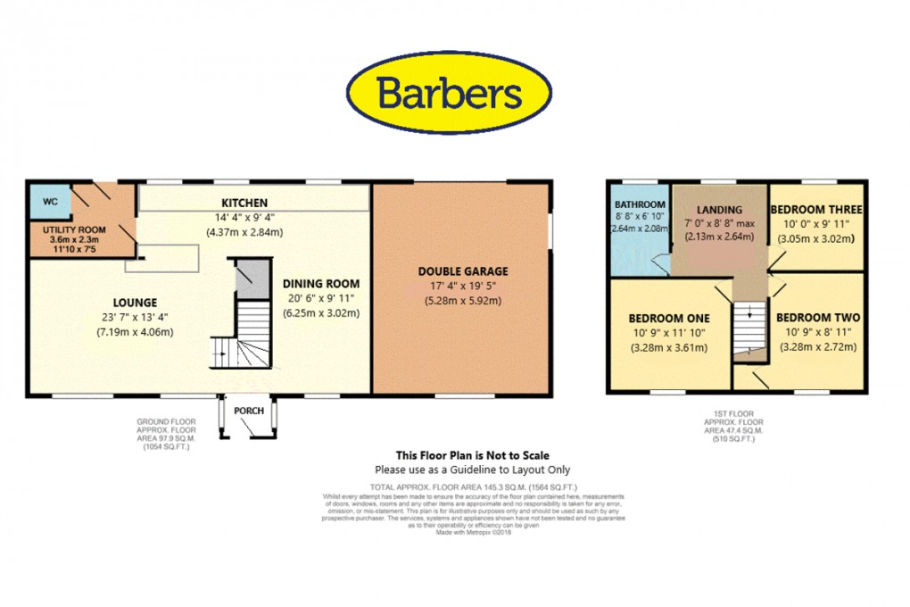 Floorplan for Stoke Park, Market Drayton