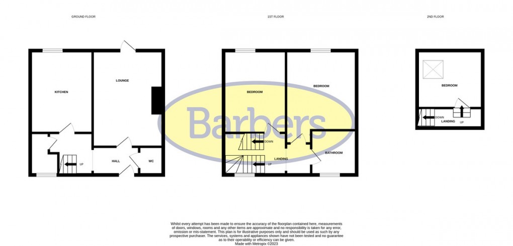 Floorplan for Claypit Street, Whitchurch