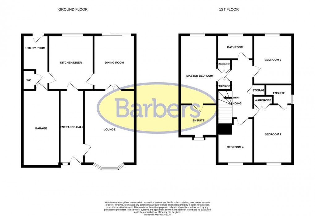 Floorplan for Heronbrook, Whitchurch
