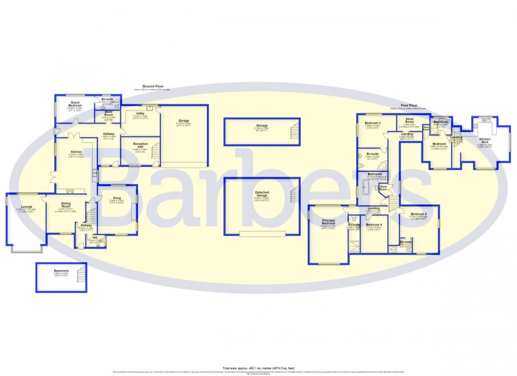 Floorplan for Nantwich Road, Blackbrook