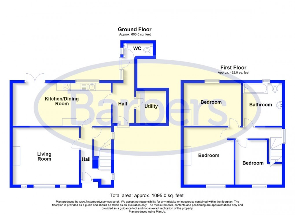 Floorplan for Hawkstone View, Tilstock