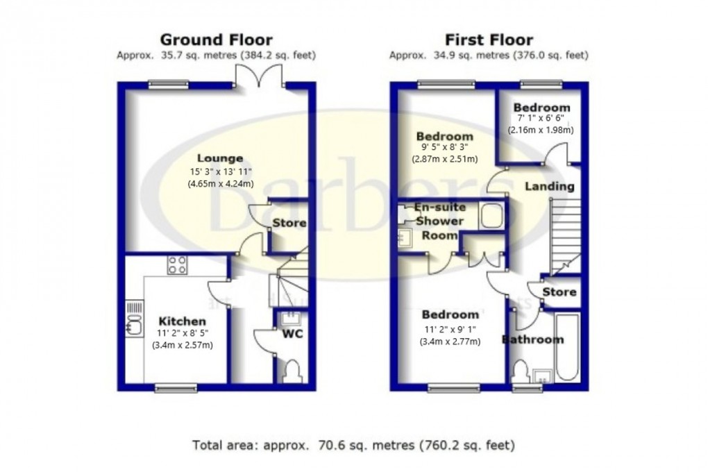 Floorplan for Beaconsfield Road, Market Drayton