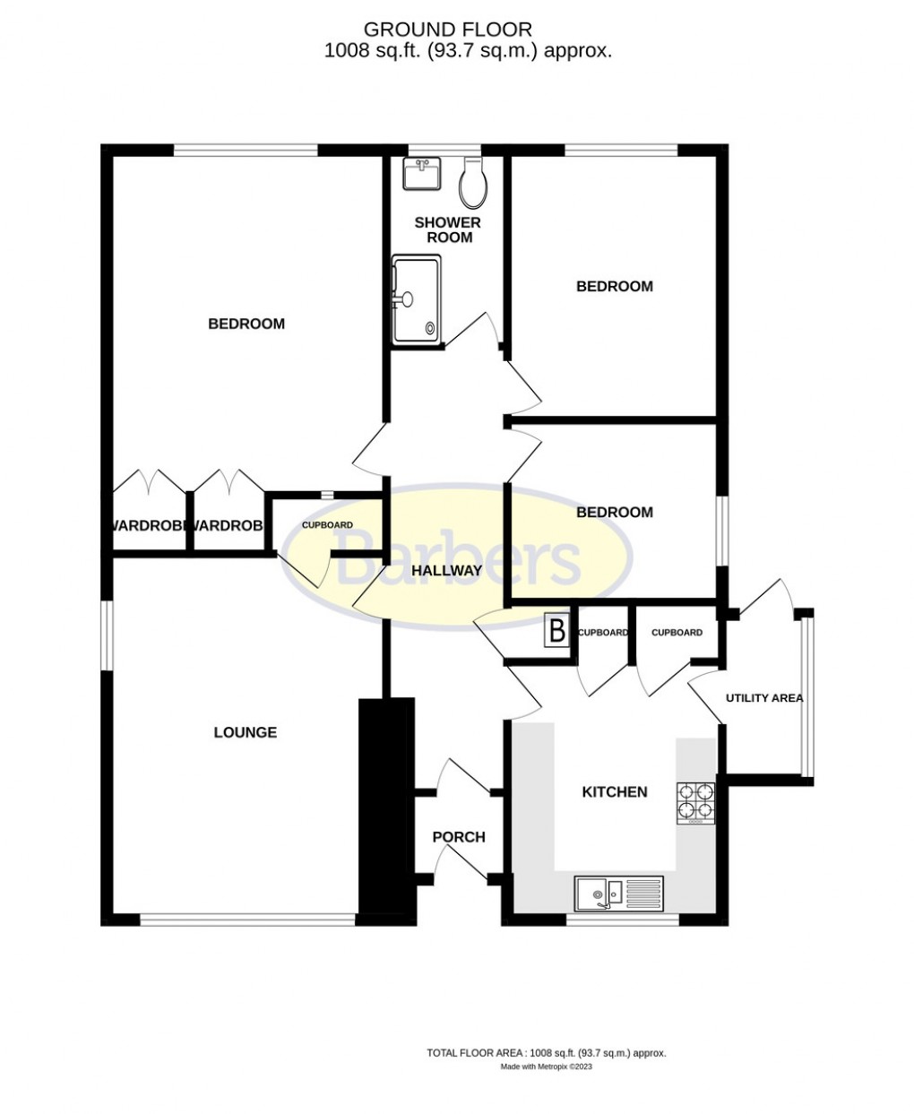 Floorplan for Lodge Road, St. Georges
