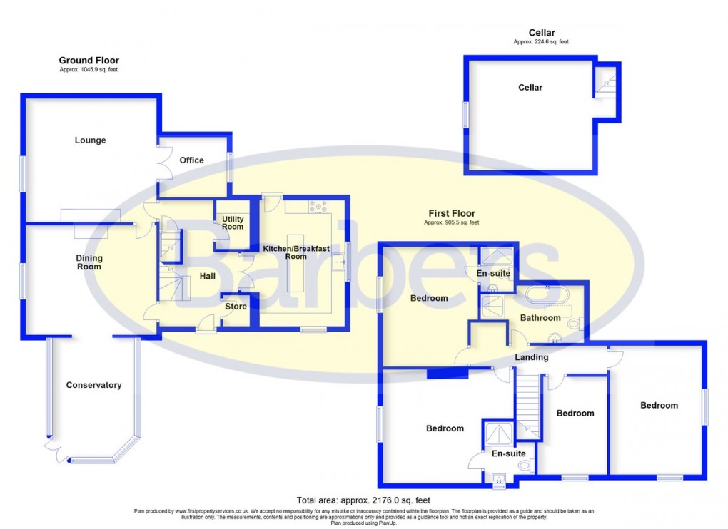 Floorplan for Hollyhurst Road, Wrenbury, Nantwich