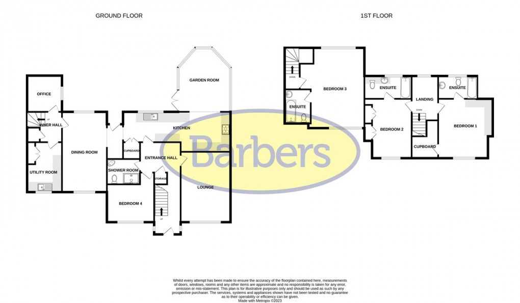 Floorplan for Weston-Under-Redcastle, Nr Shrewsbury