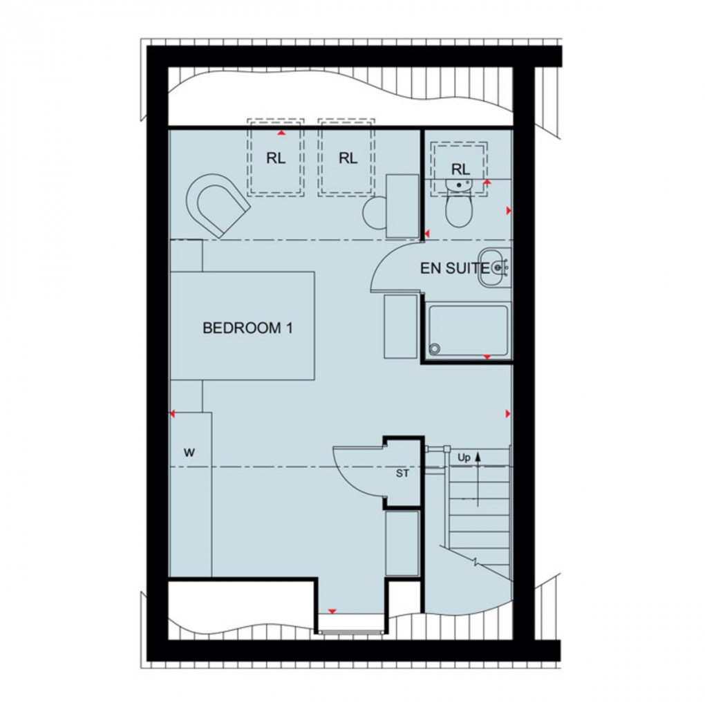 Floorplan for The Kennett, The Damsons, Market Drayton