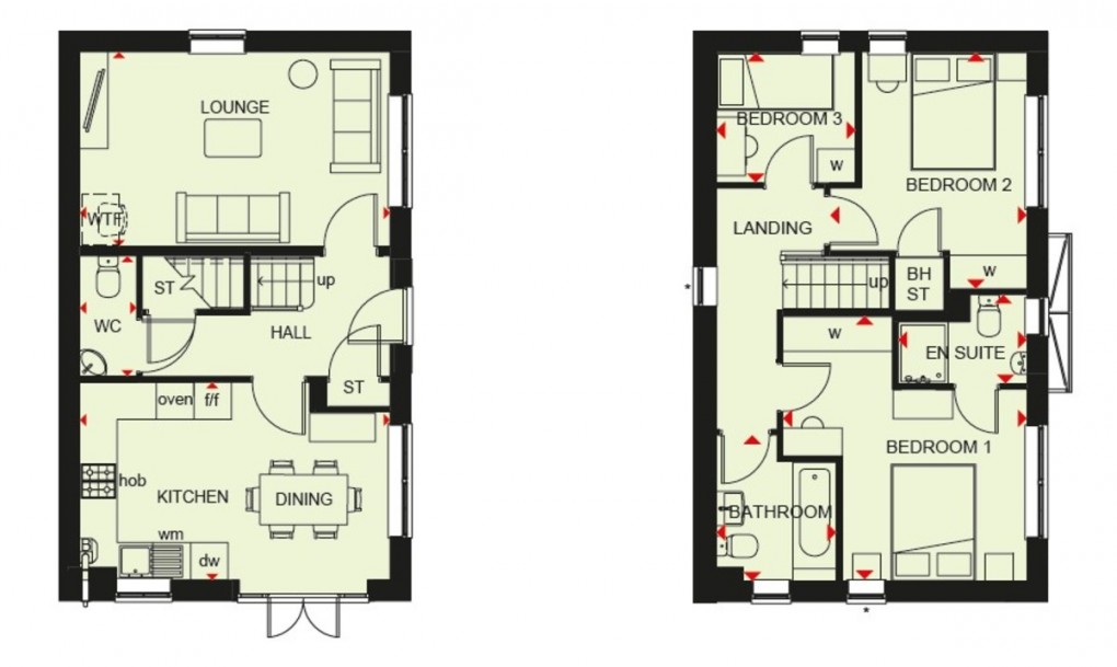 Floorplan for Talbot Place, Tilstock Road, Whitchurch