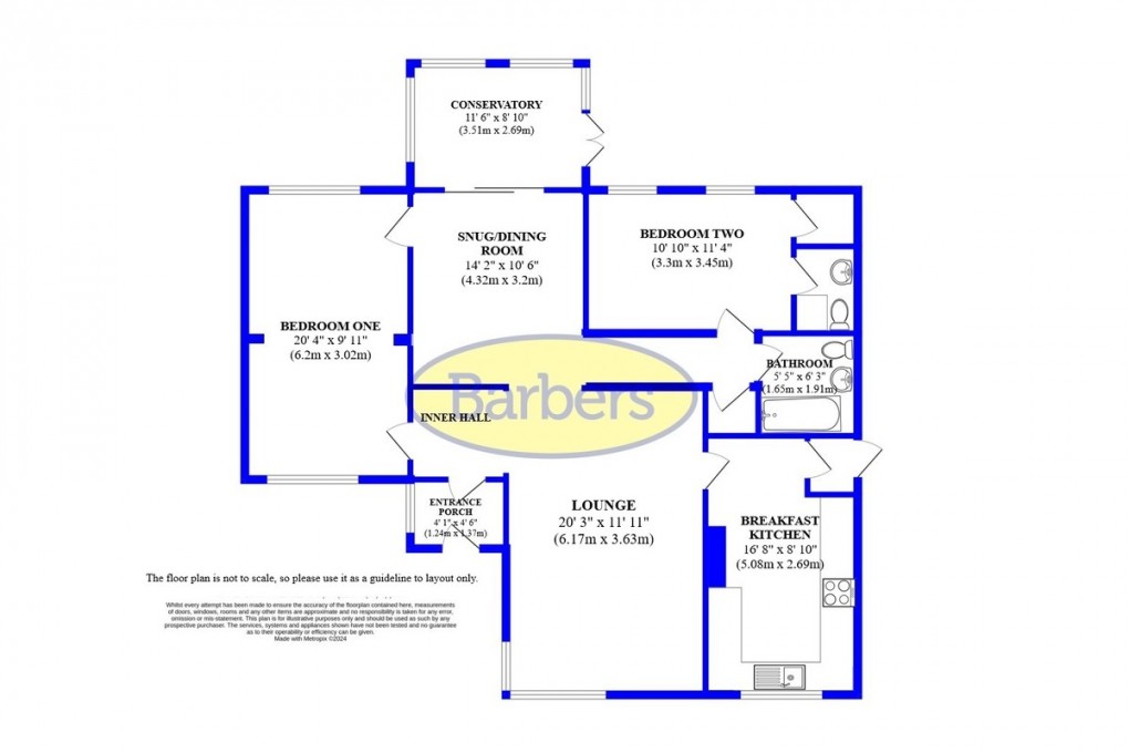 Floorplan for Avon Grove, Loggerheads