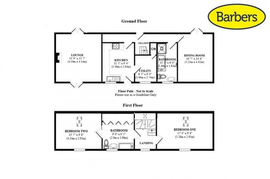 Floorplan for Knighton, Shropshire