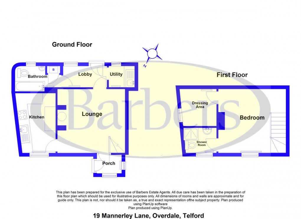 Floorplan for Mannerley Lane, Overdale, TF3 5AX