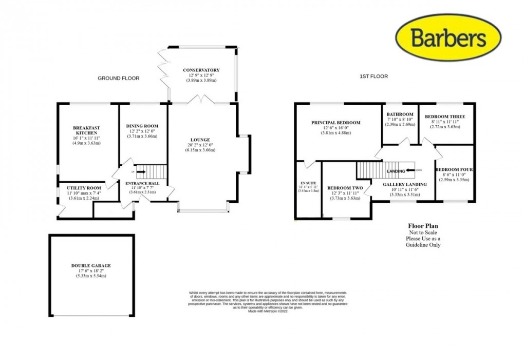 Floorplan for Millfield Drive, Market Drayton