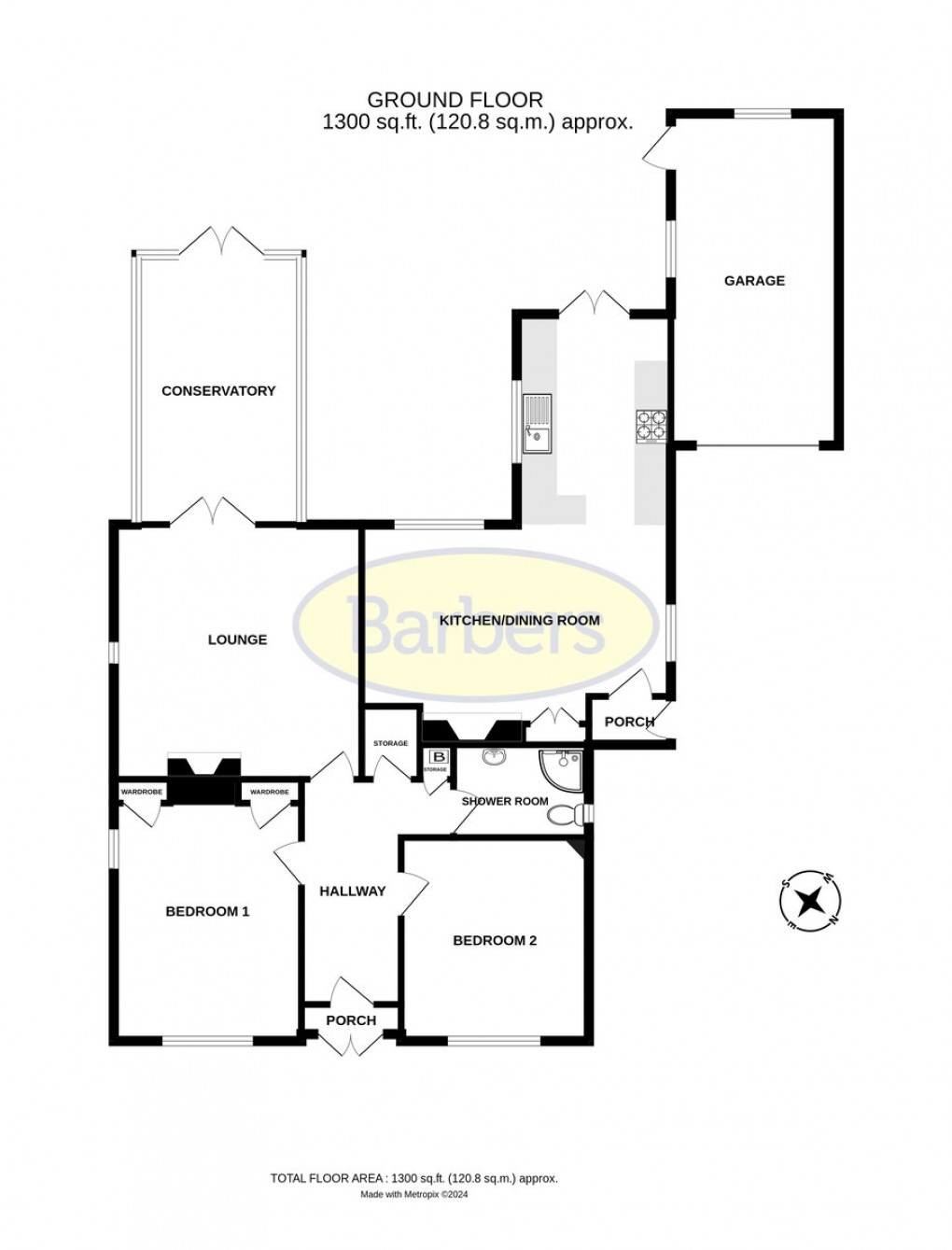 Floorplan for Herbert Avenue, Wellington