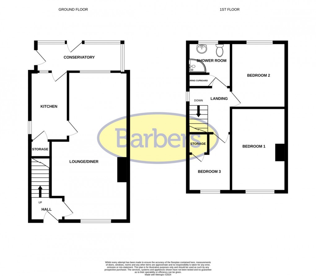Floorplan for Leech Road, Malpas