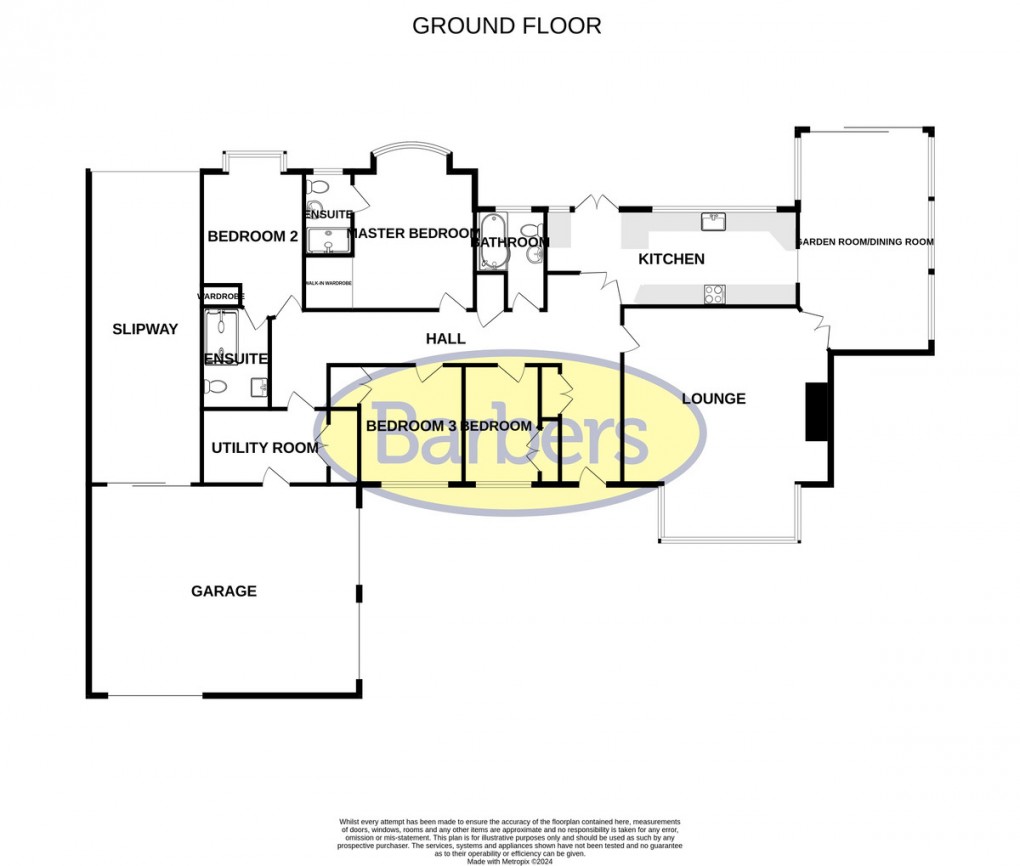 Floorplan for Springe Lane, Swanley, Nantwich
