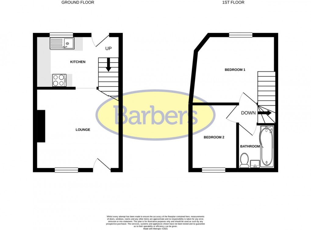 Floorplan for Grindley Brook, Whitchurch