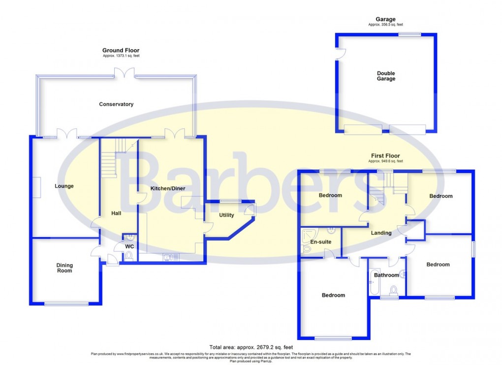 Floorplan for Cadney Lane, Bettisfield, Whitchurch