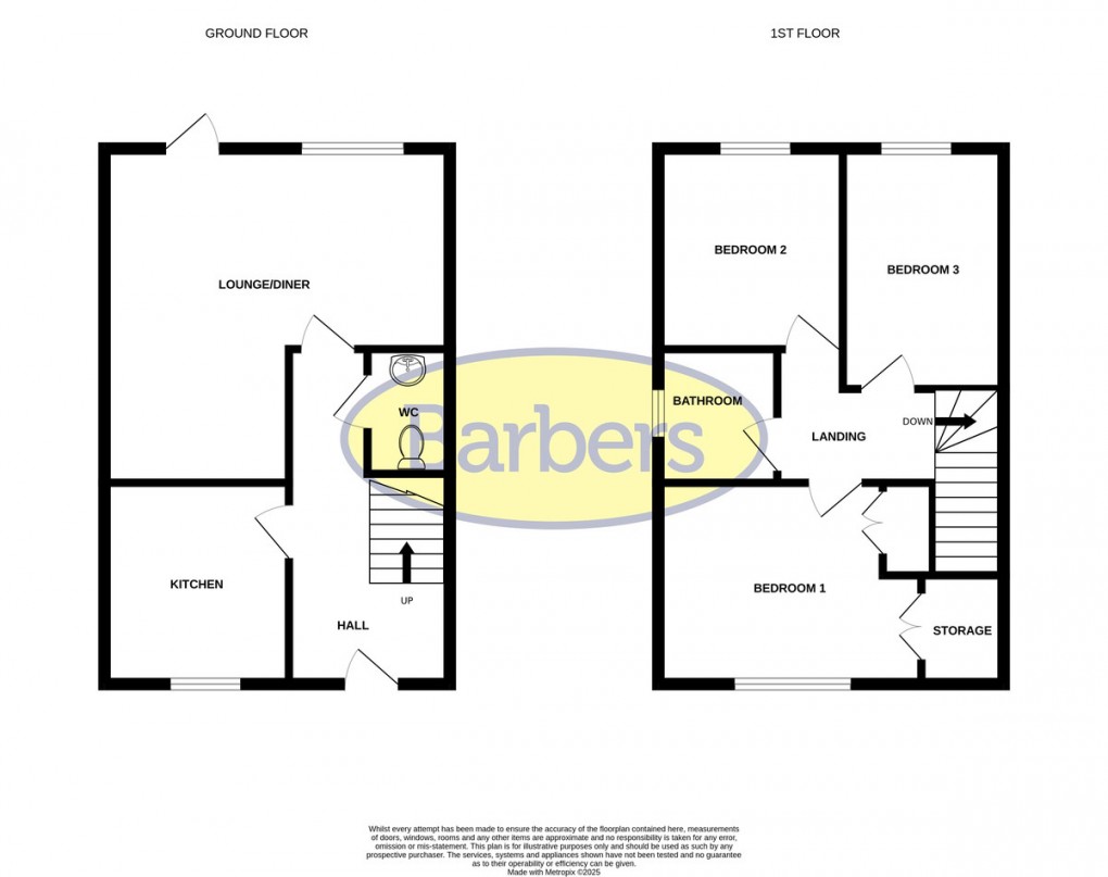 Floorplan for Chester Road, Nomans Heath