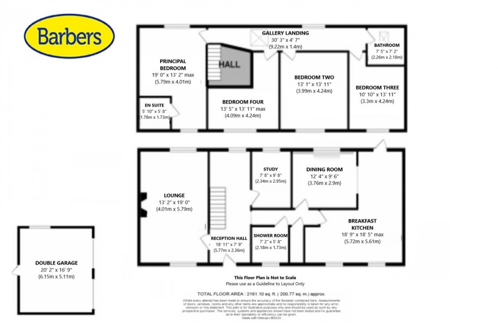 Floorplan for Bletchley Court, Bletchley, Market Drayton