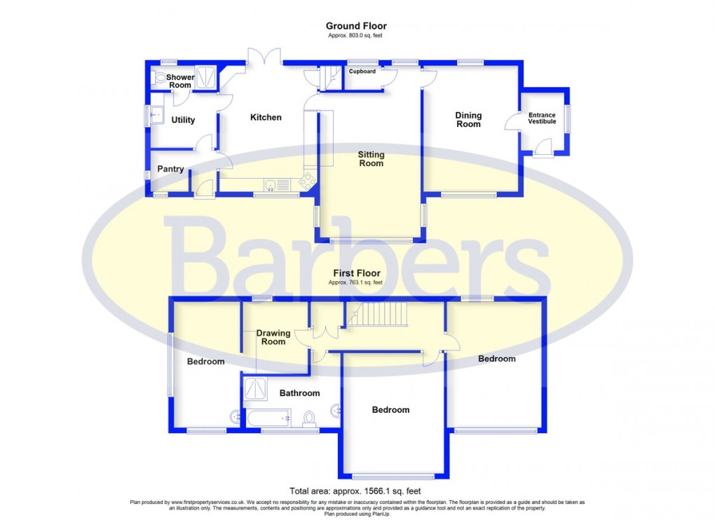 Floorplan for Agden, Whitchurch