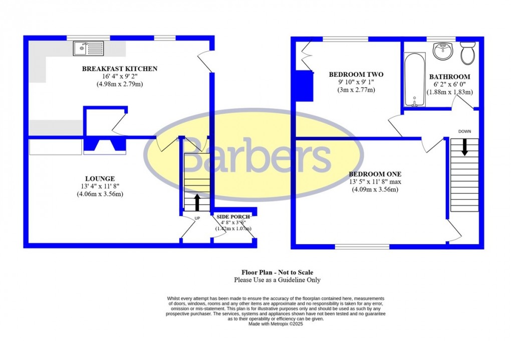 Floorplan for Riverside Drive, Tern Hill