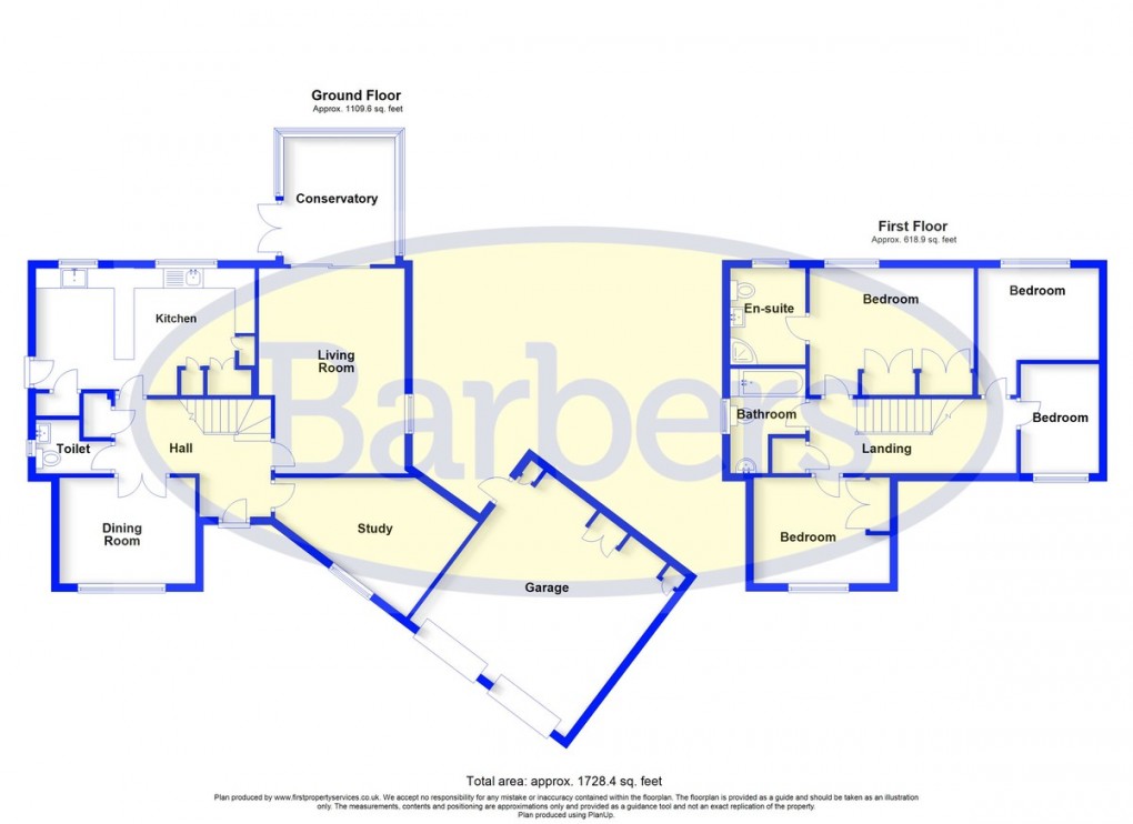 Floorplan for Meadowcroft, Whitchurch