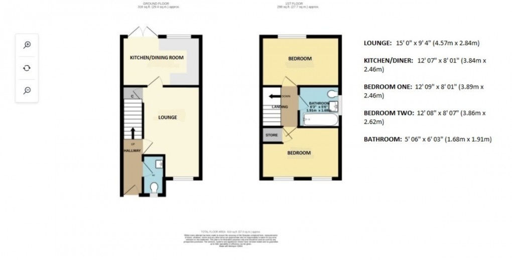Floorplan for Greenfields Drive, Newport