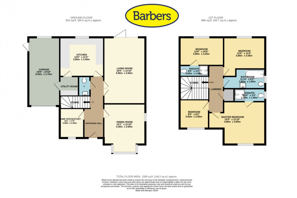Floorplan for Soudley, Market Drayton