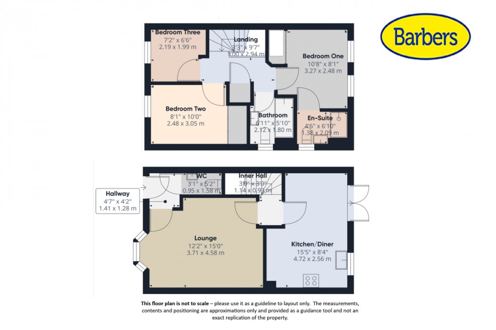 Floorplan for Oakley Road, Market Drayton