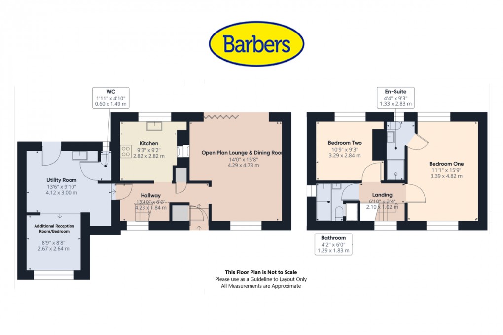 Floorplan for The Drumble, Moreton Say