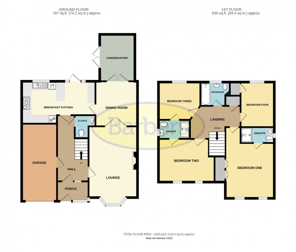 Floorplan for York Road, Priorslee, Telford, TF2 9UU