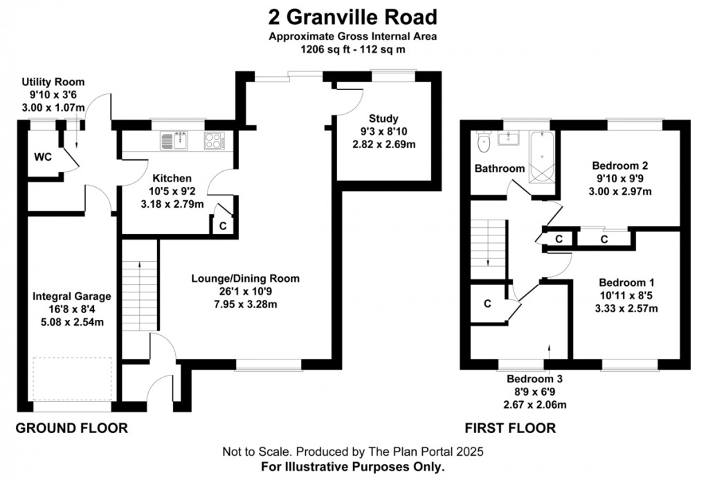 Floorplan for Granville Road , Newport