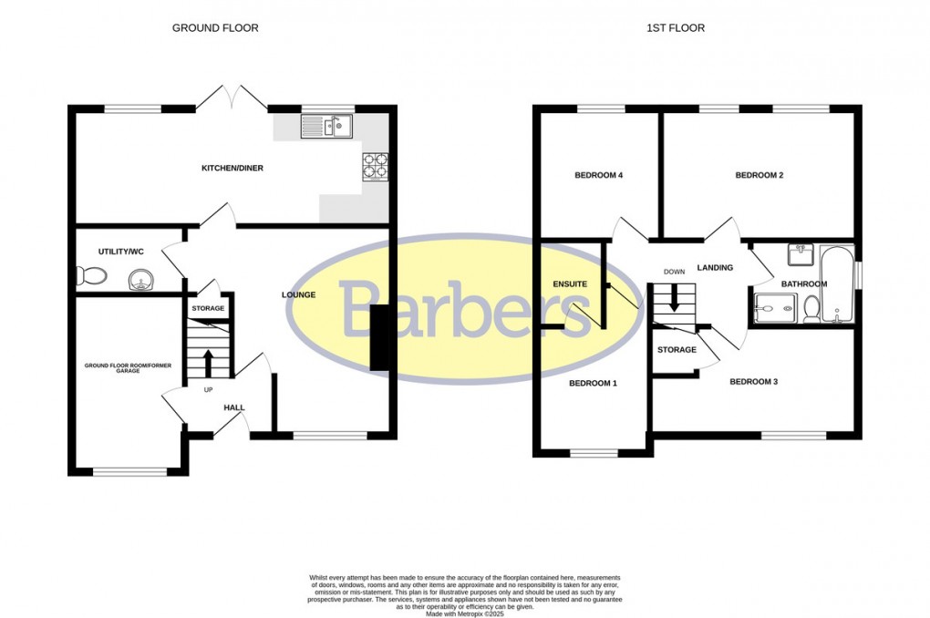 Floorplan for Pantulf Road, Wem