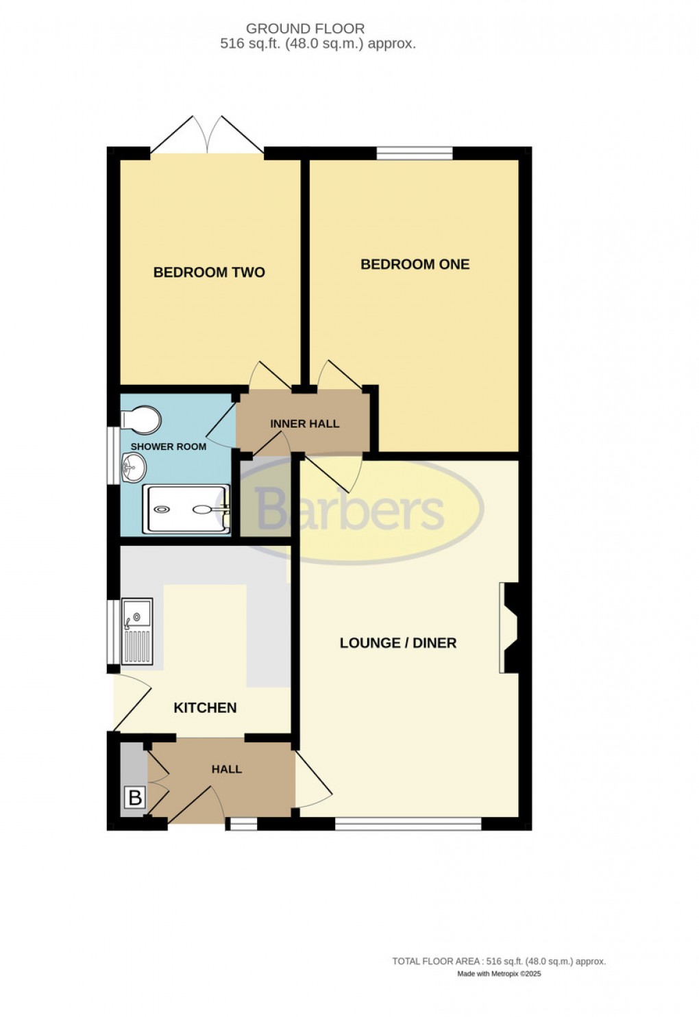 Floorplan for Millfields Road, Wellington, Telford, TF1 1PW