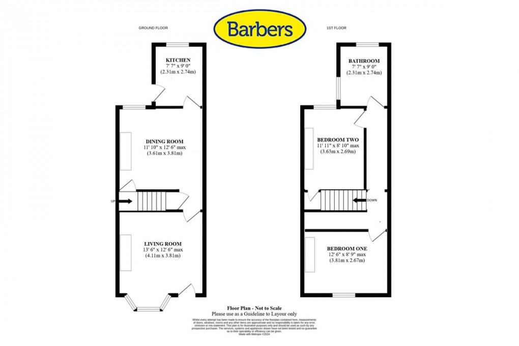 Floorplan for Frogmore Road, Market Drayton