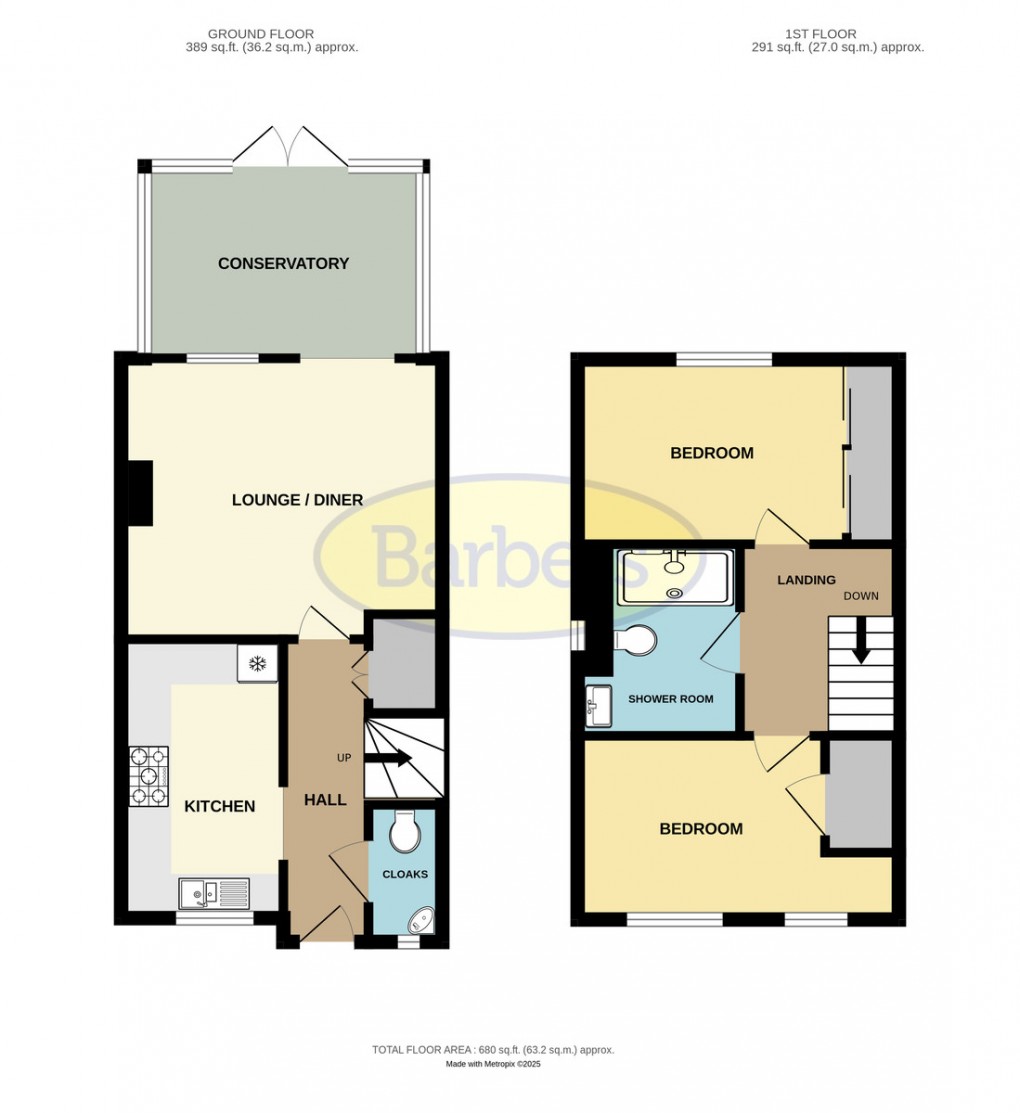 Floorplan for Orleton Terrace, Wellington, Telford, TF1 1QH